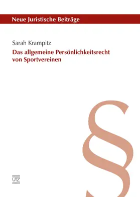 Krampitz |  Das allgemeine Persönlichkeitsrecht von Sportvereinen | eBook | Sack Fachmedien