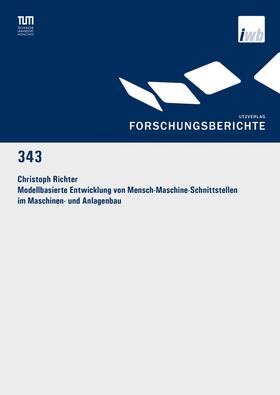Richter |  Modellbasierte Entwicklung von Mensch-Maschine-Schnittstellen im Maschinen- und Anlagenbau | eBook | Sack Fachmedien
