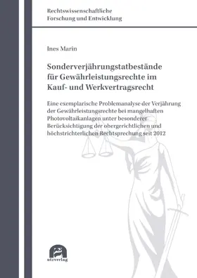 Marin |  Sonderverjährungstatbestände für Gewährleistungsrechte im Kauf- und Werkvertragsrecht | eBook | Sack Fachmedien