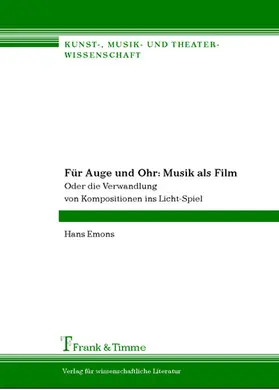 Emons |  Für Auge und Ohr: Musik als Film | eBook | Sack Fachmedien