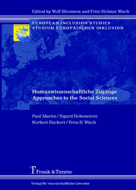 Hebenstreit / Martin / Rückert |  Humanwissenschaftliche Zugänge / Approaches to the Social Sciences | eBook | Sack Fachmedien