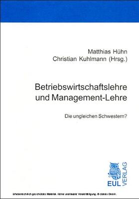 Hühn / Kuhlmann |  Betriebswirtschaftslehre und Management-Lehre | eBook | Sack Fachmedien