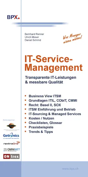 Renner / BPX |  IT-Service- Management | eBook | Sack Fachmedien