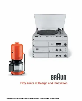 Polster |  BRAUN – Fifty Years of Design and Innovation | eBook | Sack Fachmedien