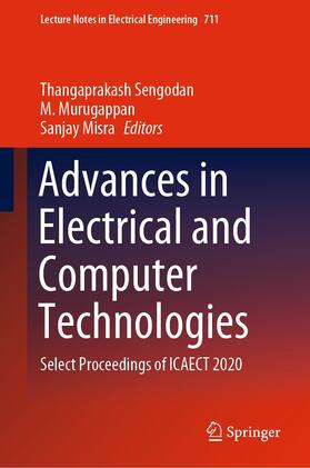 Sengodan / Murugappan / Misra |  Advances in Electrical and Computer Technologies | eBook | Sack Fachmedien