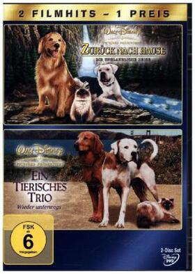 Thompson / Woolverton / Hauty | Zurück nach Hause - Die unglaubliche Reise & Ein tierisches Trio - Wieder unterwegs | Sonstiges | 871-741831485-9 | sack.de