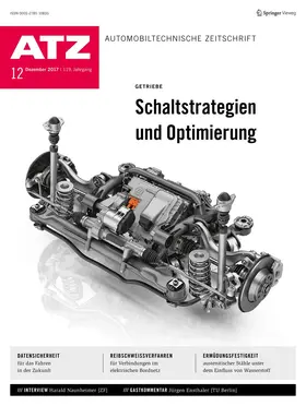 Richard van Basshuysen, Wolfgang Siebenpfeiffer |  ATZ - Automobiltechnische Zeitschrift | Zeitschrift |  Sack Fachmedien