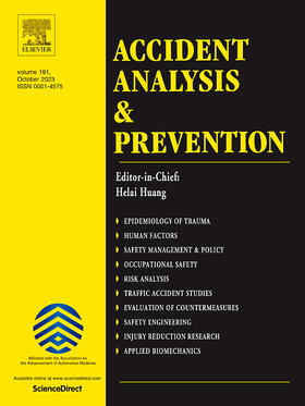 Editor-in-Chief: M. Abdel-Aty |  Accident Analysis & Prevention | Zeitschrift |  Sack Fachmedien