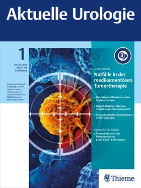 Aktuelle Urologie | Thieme | Zeitschrift | sack.de