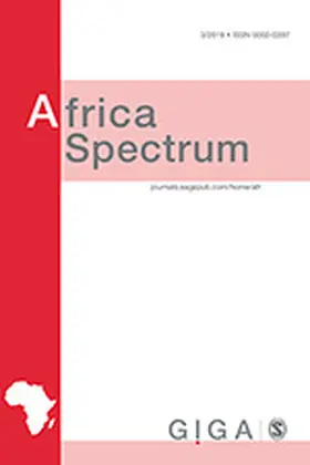  Africa Spectrum | Zeitschrift |  Sack Fachmedien