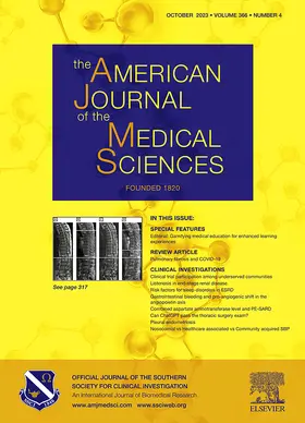  The American Journal of the Medical Sciences | Zeitschrift |  Sack Fachmedien