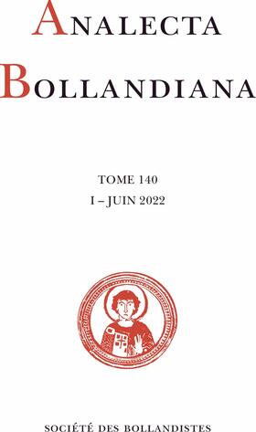  Analecta Bollandiana | Zeitschrift |  Sack Fachmedien