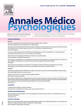  Annales Medico-psychologiques | Zeitschrift |  Sack Fachmedien
