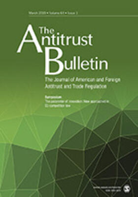  The Antitrust Bulletin | Zeitschrift |  Sack Fachmedien
