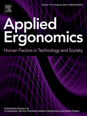 Editor-In-Chief: Dr. P. Dempsey |  Applied Ergonomics | Zeitschrift |  Sack Fachmedien