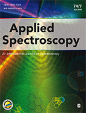 Applied Spectroscopy | Zeitschrift |  Sack Fachmedien