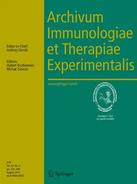  Archivum Immunologiae et Therapiae Experimentalis | Zeitschrift |  Sack Fachmedien