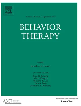 Editor: Denise M. Sloan |  Behavior Therapy | Zeitschrift |  Sack Fachmedien