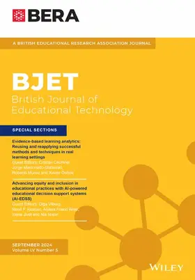  British Journal of Educational Technology | Zeitschrift |  Sack Fachmedien