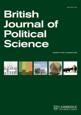 British Journal of Political Science | Cambridge University Press | Zeitschrift | sack.de