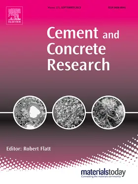 Editor-in-Chief: Karen Scrivener |  Cement and Concrete Research | Zeitschrift |  Sack Fachmedien