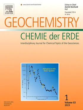 Editor-in-Chief: Alexander Deutsch, Astrid Holzheid |  Geochemistry | Zeitschrift |  Sack Fachmedien