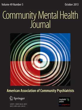 Editor-in-Chief: Jacqueline M. Feldman |  Community Mental Health Journal | Zeitschrift |  Sack Fachmedien