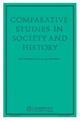 Comparative Studies in Society and History | Cambridge University Press | Zeitschrift | sack.de