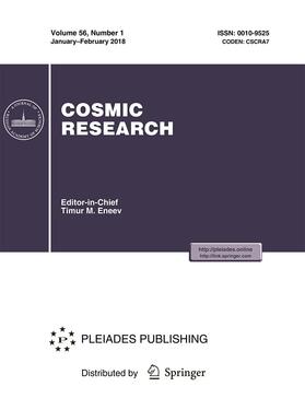  Cosmic Research | Zeitschrift |  Sack Fachmedien