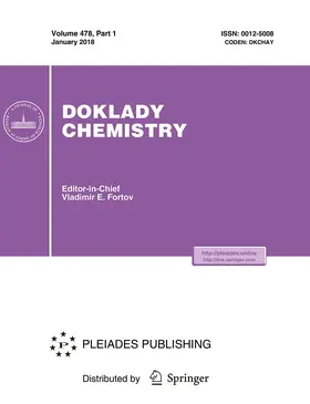  Doklady Chemistry | Zeitschrift |  Sack Fachmedien