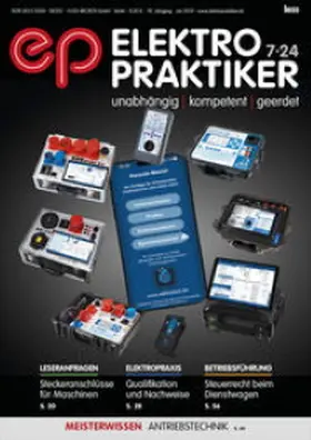  ep Elektropraktiker | Zeitschrift |  Sack Fachmedien