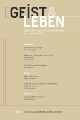 Deutsche Provinz der Jesuiten |  Geist und Leben | Zeitschrift |  Sack Fachmedien