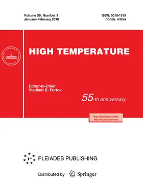  High Temperature | Zeitschrift |  Sack Fachmedien