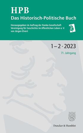 Das Historisch Politische Buch (HPB) | Duncker & Humblot | Zeitschrift | sack.de