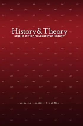  History and Theory | Zeitschrift |  Sack Fachmedien