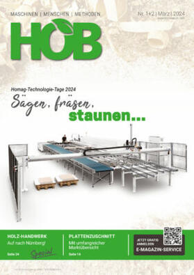  HOB Die Holzbearbeitung | Zeitschrift |  Sack Fachmedien
