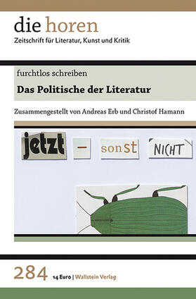 Hrsg.: Dr. Jürgen Krätzer |  Die Horen | Zeitschrift |  Sack Fachmedien