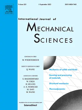 Joint Editors-in-Chief: M. Wiercigroch, K. Davey |  International Journal of Mechanical Sciences | Zeitschrift |  Sack Fachmedien