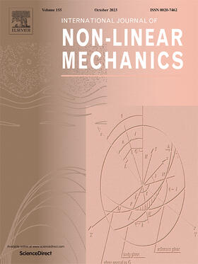 Editor-in-Chief: Pol D. Spanos |  International Journal of Non-Linear Mechanics | Zeitschrift |  Sack Fachmedien