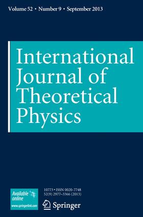 International Journal of Theoretical Physics | Springer | Zeitschrift | sack.de