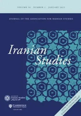  Iranian Studies | Zeitschrift |  Sack Fachmedien