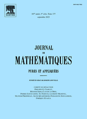  Journal de Mathematiques Pures et Appliquees | Zeitschrift |  Sack Fachmedien