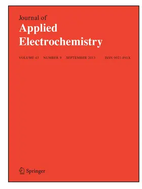  Journal of Applied Electrochemistry | Zeitschrift |  Sack Fachmedien