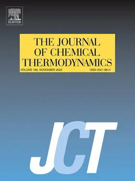  The Journal of Chemical Thermodynamics | Zeitschrift |  Sack Fachmedien