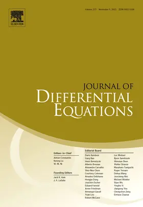  Journal of Differential Equations | Zeitschrift |  Sack Fachmedien