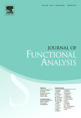  Journal of Functional Analysis | Zeitschrift |  Sack Fachmedien