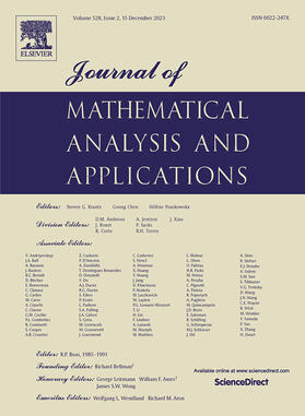  Journal of Mathematical Analysis and Applications | Zeitschrift |  Sack Fachmedien