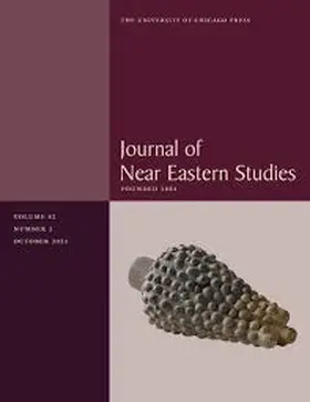 Journal of Near Eastern Studies | University of Chicago Press | Zeitschrift | sack.de