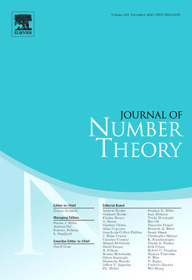  Journal of Number Theory | Zeitschrift |  Sack Fachmedien
