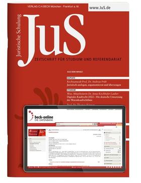 Juristische Schulung (JuS) | C.H.Beck | Zeitschrift | sack.de